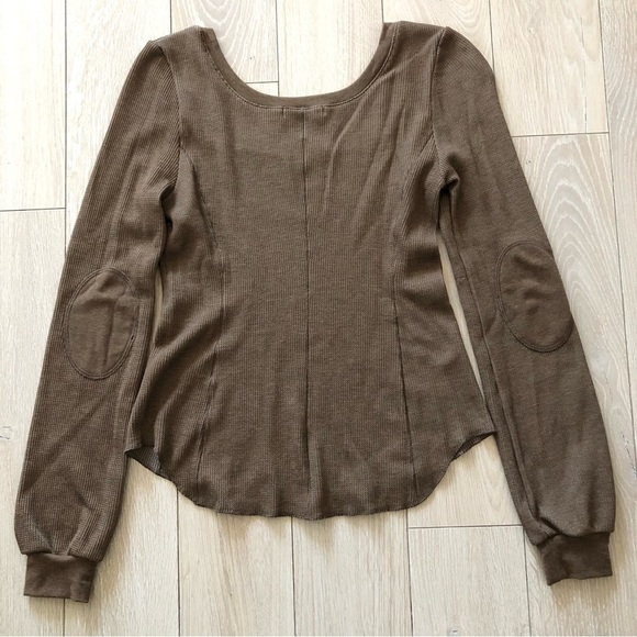 Mame Kurogouchi x Uniqlo Heattech Wool Blend Waffle Square Neck Top Size XS - Picture 4 of 13